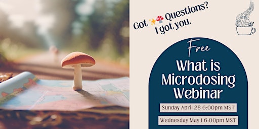 Hauptbild für What is Microdosing-Sunday Webinar