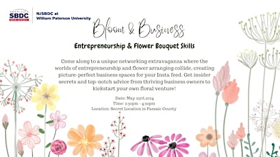 Bloom & Business: Entrepreneurship & Flower Bouquet Skill