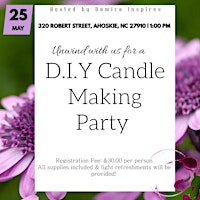 DIY Candle Making Party primary image