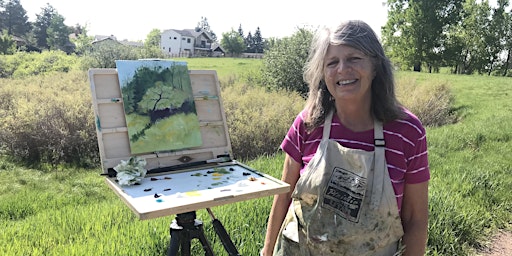North Open Space on Canvas (Open Space Plein Air Series)