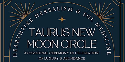 Imagem principal do evento Taurus New Moon Circle