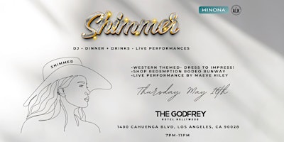 Shimmer Wild West At The Godfrey Hotel Hollywood  primärbild