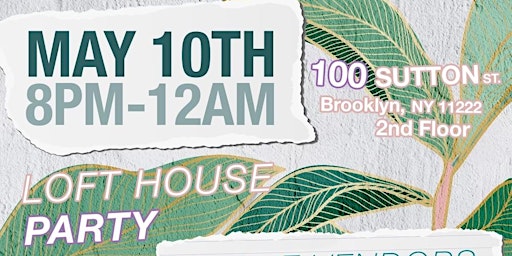 Imagen principal de Loft House Party @100 Sutton