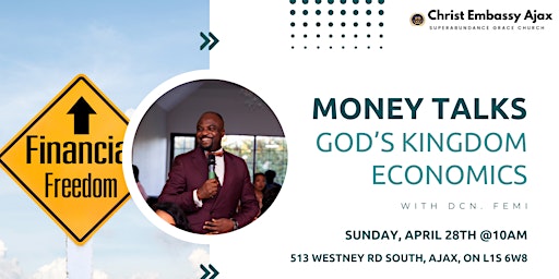 Imagem principal do evento Money Talks: God’s Kingdom Economics