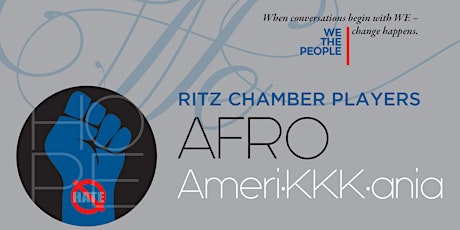 Image principale de Ritz Chamber Players: Afro-Ameri-KKK-ania