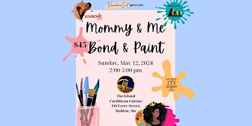Imagem principal do evento Mommy & Me Bond & Paint