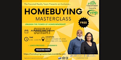 Exclusive Home Buying Masterclass: Unleash The Power of Homeownership primary image