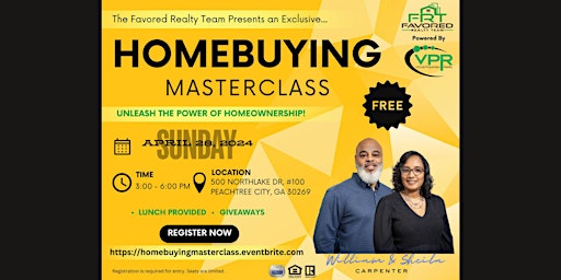 Imagem principal do evento Exclusive Home Buying Masterclass: Unleash The Power of Homeownership