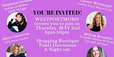 Imagem principal do evento WestportMoms Mother's Day Celebration!