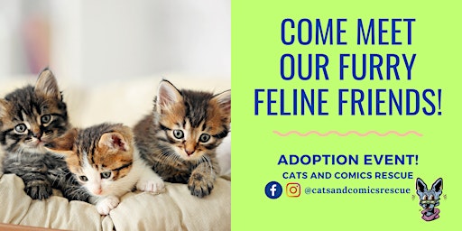 Cat Adoption Event! @Upland Farmers Market primary image