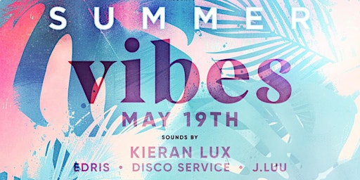 Hauptbild für Pool House Sundays- Summer Vibes w/ Kieran Lux & Friends