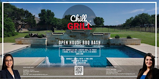 Imagem principal do evento "Chill & Grill: Open House BBQ Bash"