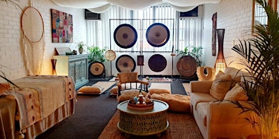Day Full Moon Gong Bath Meditation @ 12pm primary image