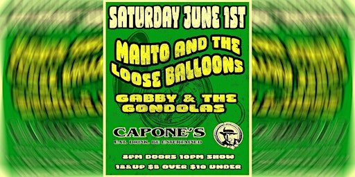 Imagen principal de Mahto & the Loose Balloons | Gabby & the Gondolas