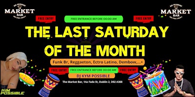 Release4_RUMBAS LATINAS - LAST SATURDAY OF MONTH - THE MARKET BAR primary image