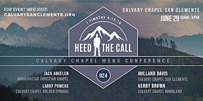 Imagem principal do evento Calvary Chapel Men's Gathering