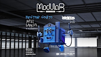 Imagem principal do evento Modular pres. Hector Couto, Nesi, Sadkiel by Ciutat Electrónica
