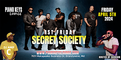 Immagine principale di Secret Society Band Live @ Piano Keys Lounge MAY 3, 2024 