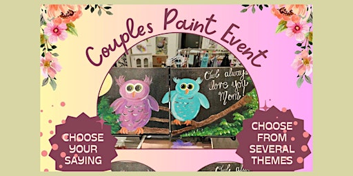 Immagine principale di Couples Paint Night Event 