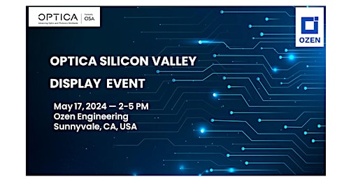 Immagine principale di Optica Silicon Valley Display Event 
