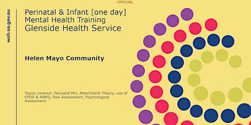 Imagem principal do evento One Day Perinatal and Infant Mental Health Training