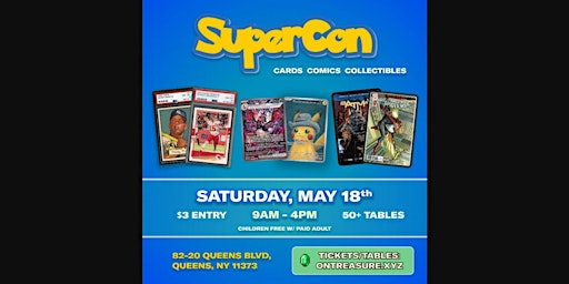 Pokemon Tournament from SuperCon - Big/Huge/Crazy Prizes - Sat/May 18th primary image