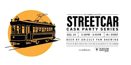 Grizzly Paw & Manual Labour  - Cask Beer Streetcar Aug 29 - 530 PM primary image