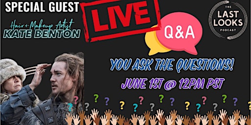 LIVE Q+A with Kate Benton primary image