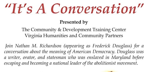 It's A Conversation-Meet Frederick Douglass