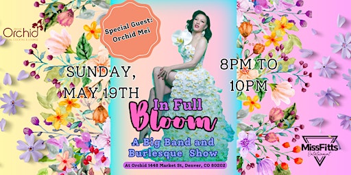 Imagem principal do evento In Full Bloom, A Live Big Band and Burlesque Show