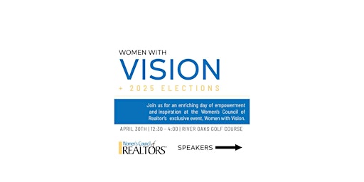Immagine principale di Women with Vision + 2025 Elections 