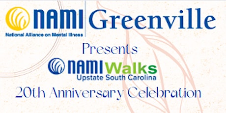 NAMIWalks Upstate, SC -  20th Anniversary Celebration primary image