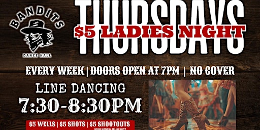 Free Line Dancing Class Every Thursday primary image