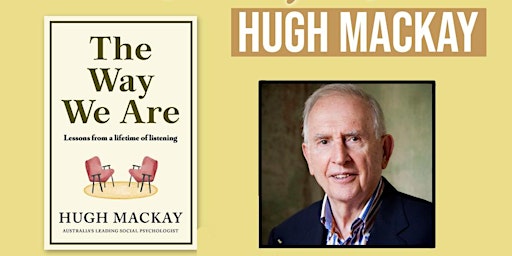 Imagem principal do evento Author Talk - Hugh Mackay