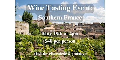 Wine Tasting: Southern France primary image