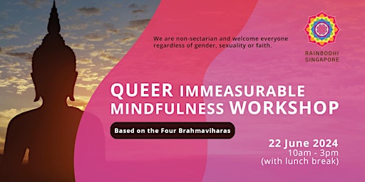 QUEER IMMEASURABLE MINDFULNESS WORKSHOP primary image