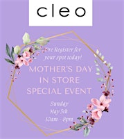 Cleo Mother's Day Special Event primary image