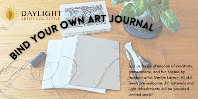 Imagem principal do evento Bind Your Own Art Journal  with Gerilyn Larsen