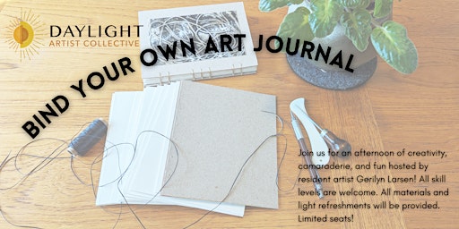Immagine principale di Bind Your Own Art Journal  with Gerilyn Larsen 