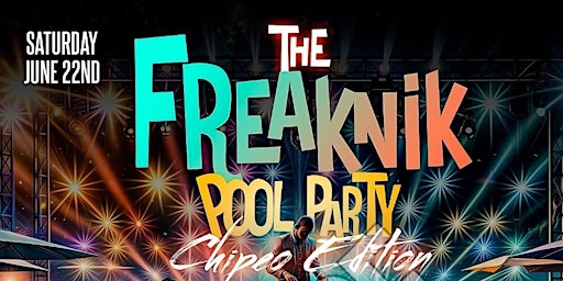 Imagem principal do evento FreakNik Pool Party