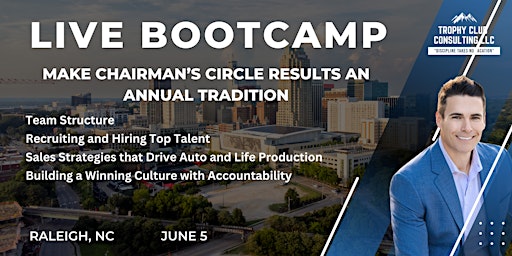 Imagen principal de Trophy Club Bootcamp: Qualify for Chairman's Circle with 2-5 Team Members