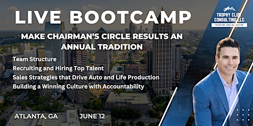 Imagem principal de Trophy Club Bootcamp: Qualify for Chairman's Circle with 2-5 TMs- Atlanta