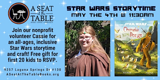 Star Wars Day Storytime (gift for first 20 RSVPs) primary image