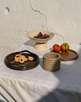 Imagen principal de Mother's Day Two Hour Intro to Pottery wheel & clay making-Hoop Trays