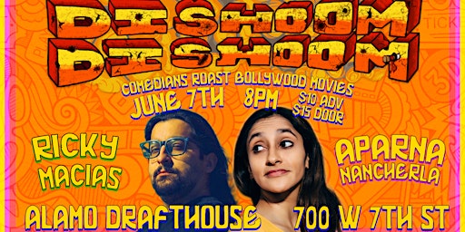 Imagem principal do evento Dishoom Dishoom: Comedians Roast Bollywood Movies!