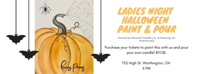 Ladies Halloween Paint And Pour Night 19 Oct 2019