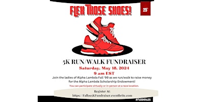 Imagem principal do evento Fall '99 5K Run/Walk Fundraiser