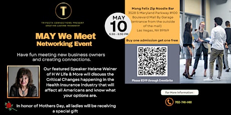 TRIFECTA CONNECTIONS PRESENTS --MAY WE MEET