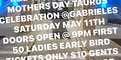 Come & Talk To Me 2nd Saturday’s  ( Mother’s Day & Taurus edition) primary image