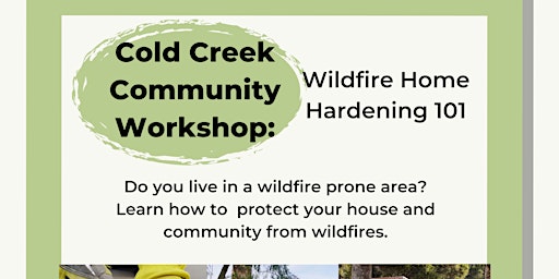 Cold Creek Community Workshop primary image